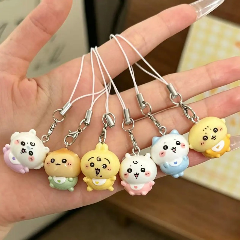 Women'S Keychain Accessories - Pendentif en résine Kawaii, adorable tenue
