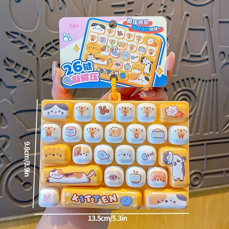 Clicker de clavier anti-stress - Women'S Keychain Accessories avis et prix