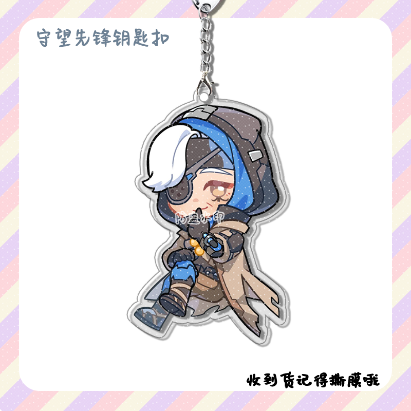 4 pièces Anime jeu Overwatch C - Women'S Keychain Accessories avis et prix