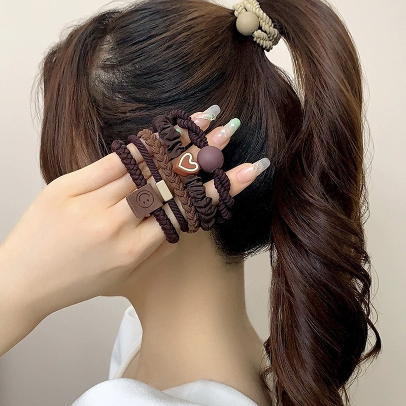 5/10 pièces Simple coeur boule - Women Accessories Combo avis et prix