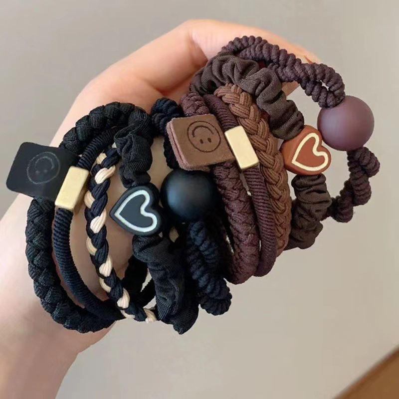 5/10 pièces Simple coeur boule - Women Accessories Combo avis et prix