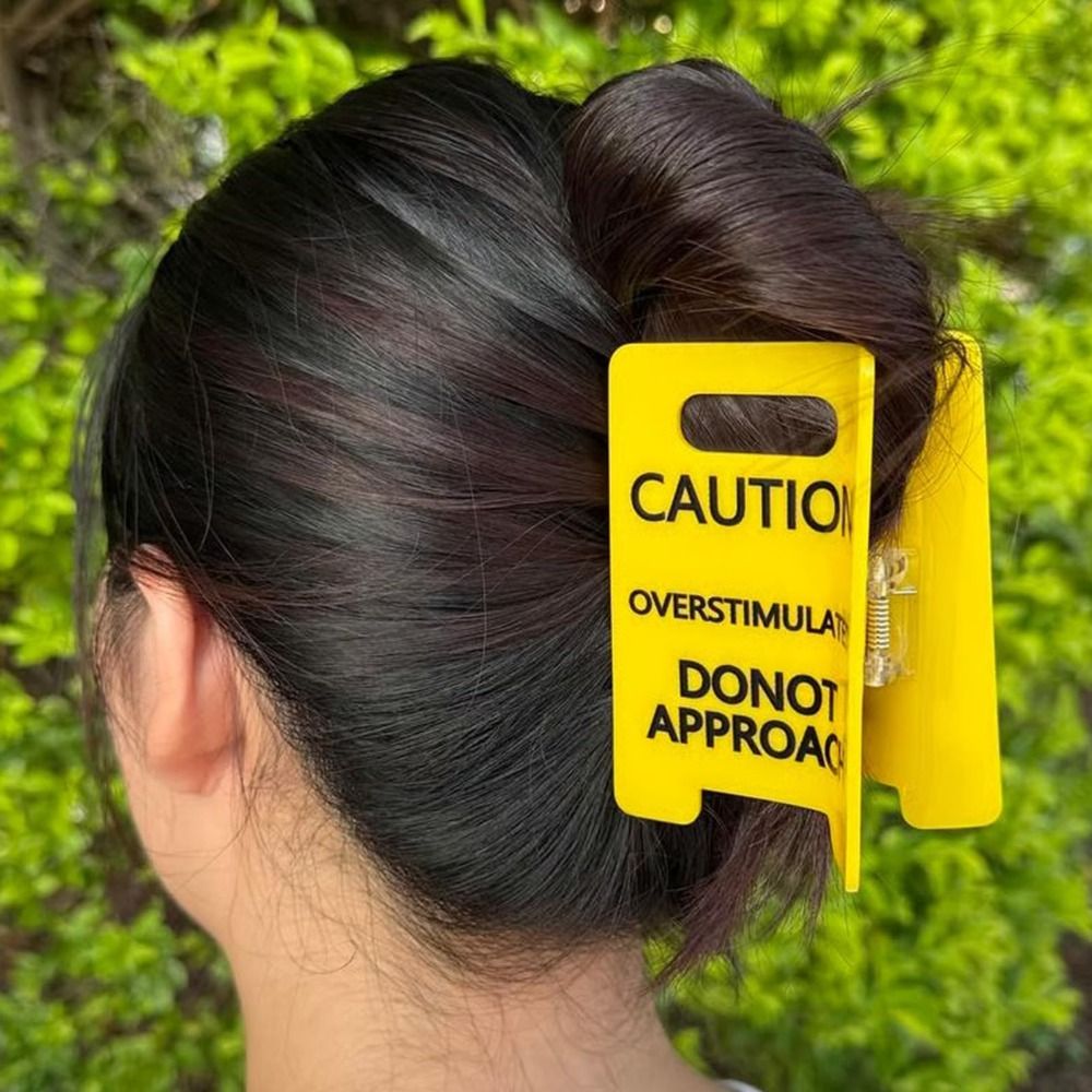 Nouvelle pince à cheveux jaune - Women'S Yellow Accessories avis et prix