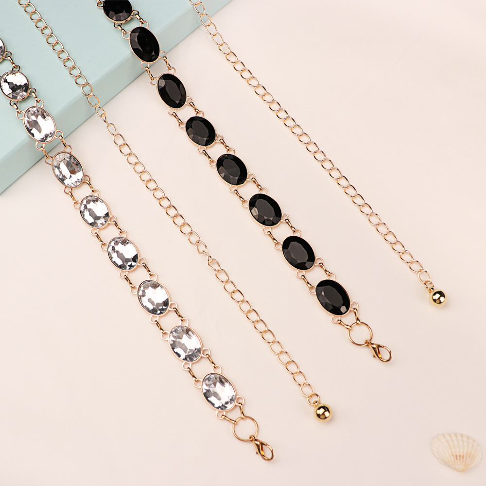 Chaîne de taille chic en stras - Women'S Accessories For Formal Wear avis et prix