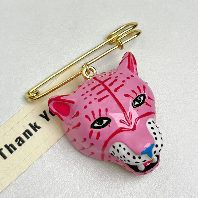 Broche tigre en émail élégante - Women'S Accessories For Formal Wear avis et prix