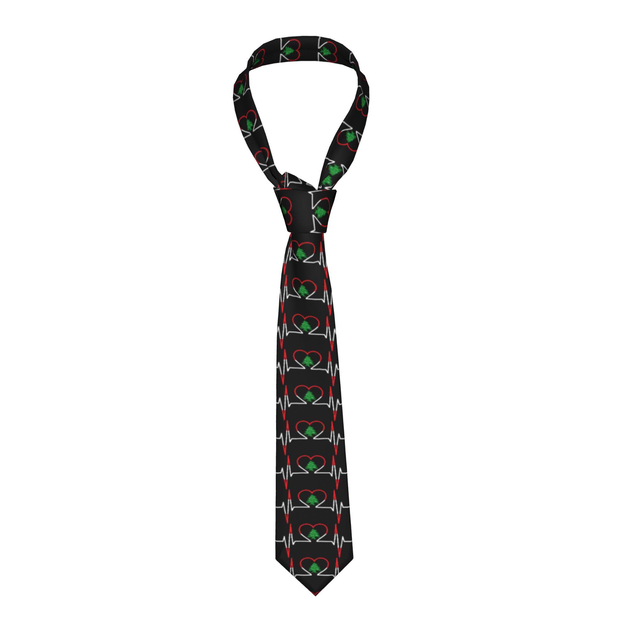 Cravate motif ECG battement de - Women Accessories Lebanon avis et prix