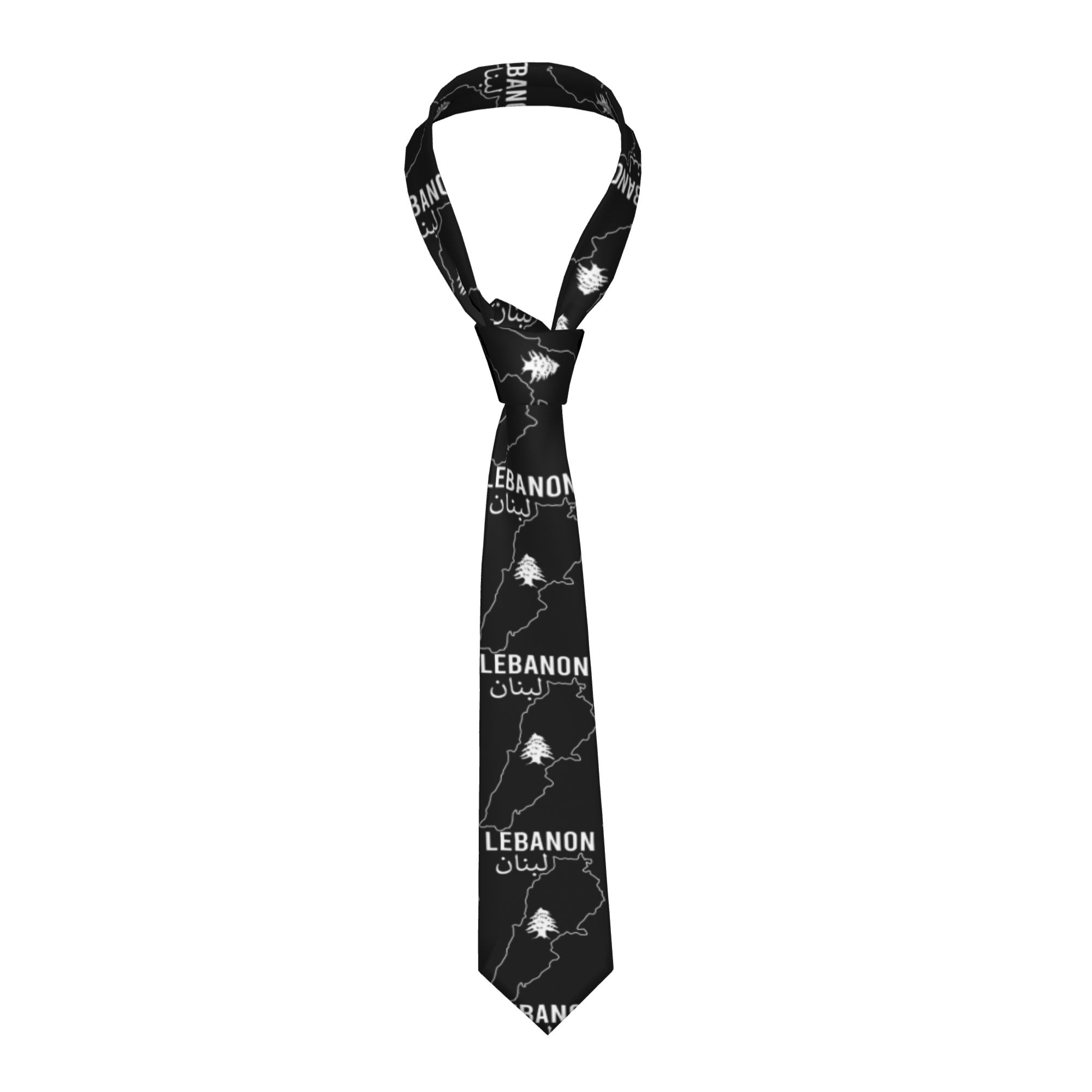 Cravate Élégante Drapeau du Li - Women Accessories Lebanon avis et prix