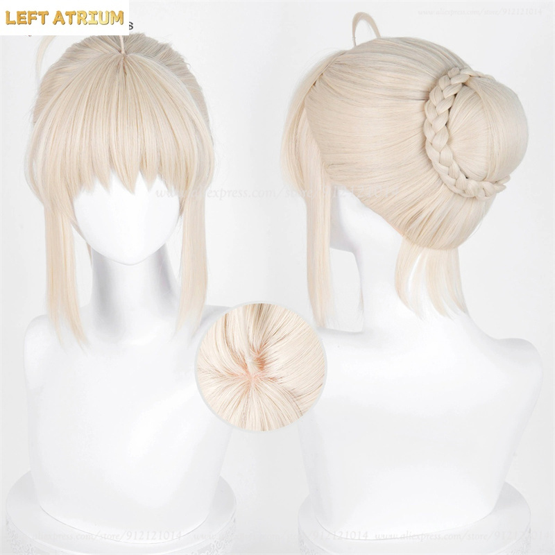 Perruque de Cosplay Saber Altr - Women'S Yellow Accessories avis et prix
