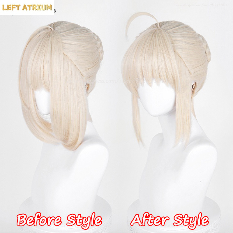 Perruque de Cosplay Saber Altr - Women'S Yellow Accessories avis et prix